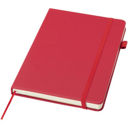 Carnet publicitaire Liss A5 à couverture rigide en plastique recyclé