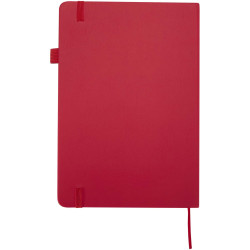 Carnet publicitaire Liss A5 à couverture rigide en plastique recyclé