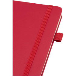 Carnet publicitaire Liss A5 à couverture rigide en plastique recyclé