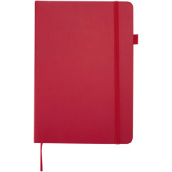 Carnet publicitaire Liss A5 à couverture rigide en plastique recyclé