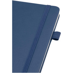 Carnet publicitaire Liss A5 à couverture rigide en plastique recyclé