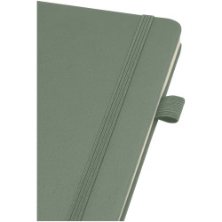 Carnet publicitaire Liss A5 à couverture rigide en plastique recyclé