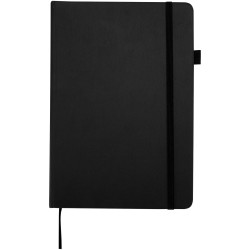 Carnet publicitaire Liss A5 à couverture rigide en plastique recyclé