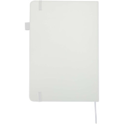 Carnet publicitaire Liss A5 à couverture rigide en plastique recyclé