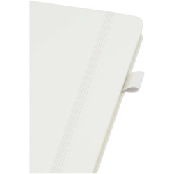 Carnet publicitaire Liss A5 à couverture rigide en plastique recyclé