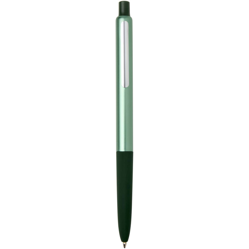 Stylo publicitaire à bille Soffit en aluminium recyclé, à mécanisme à clic et anodisé