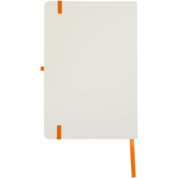 Carnet publicitaire à couverture rigide Spectrum A5 avec bords colorés