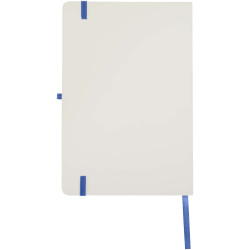 Carnet publicitaire à couverture rigide Spectrum A5 avec bords colorés