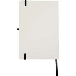 Carnet publicitaire à couverture rigide Spectrum A5 avec bords colorés
