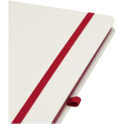 Carnet publicitaire à couverture rigide Spectrum A5 avec bords colorés