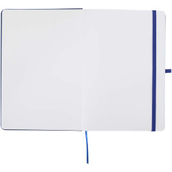 Ensemble publicitaire comprenant un cahier en papier recyclé Spectrum A5 et un stylo à bille