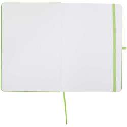 Ensemble publicitaire comprenant un cahier en papier recyclé Spectrum A5 et un stylo à bille