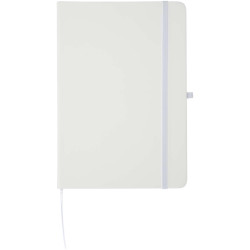 Ensemble publicitaire comprenant un cahier en papier recyclé Spectrum A5 et un stylo à bille