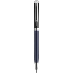 Stylo publicitaire roller Waterman Hemisphere avec habillage palladium