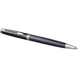 Stylo publicitaire roller Waterman Hemisphere avec habillage palladium