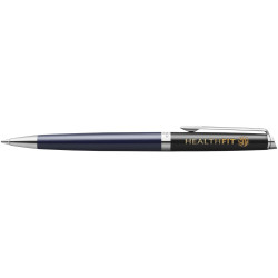 Stylo publicitaire roller Waterman Hemisphere avec habillage palladium