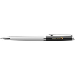 Stylo publicitaire roller Waterman Hemisphere avec habillage palladium