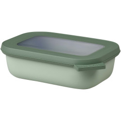 Saladier publicitaire rectangulaire à plusieurs compartiments Mepal Cirqula 500 ml