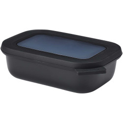Saladier publicitaire rectangulaire à plusieurs compartiments Mepal Cirqula 500 ml