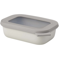 Saladier publicitaire rectangulaire à plusieurs compartiments Mepal Cirqula 500 ml