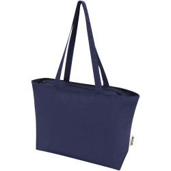 Sac publicitaire shopping zippé coton 320 g/m² Ningbo 15L