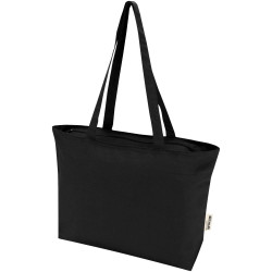 Sac publicitaire shopping zippé coton 320 g/m² Ningbo 15L