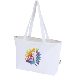 Sac publicitaire shopping zippé coton 320 g/m² Ningbo 15L
