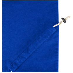 Sac publicitaire fourre-tout pliable en coton recyclé GRS « Madras Blend » 140 g/m², 7 L