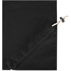 Sac publicitaire fourre-tout pliable en coton recyclé GRS « Madras Blend » 140 g/m², 7 L
