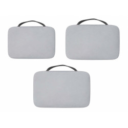 Sacoches publicitaires de rangement recyclés Jet GRS - lot de 3