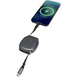 Câble publicitaire de recharge PD CarPlay rétractable en plastique recyclé Alphard 100 W