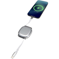 Câble publicitaire de recharge PD CarPlay rétractable en plastique recyclé Alphard 100 W