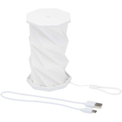 Lampe publicitaire de table pliable Celestia en plastique recyclé