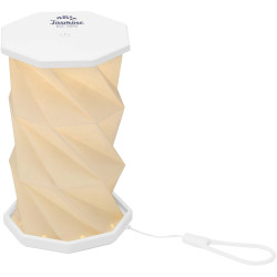 Lampe publicitaire de table pliable Celestia en plastique recyclé