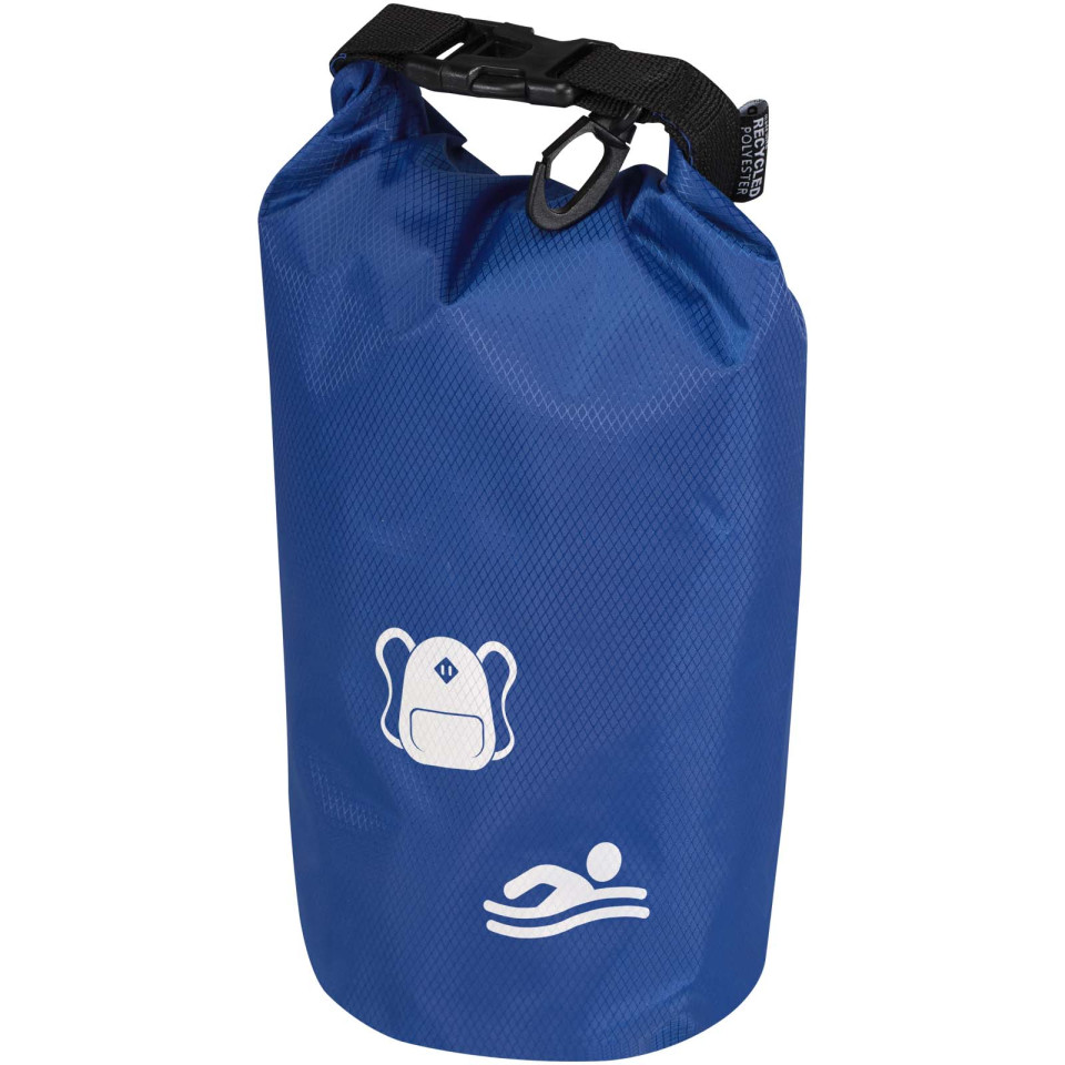 Pochette publicitaire imperméable en tissu recyclé Camper, 1,5 L