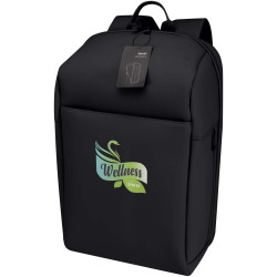 Sac publicitaire à dos pour ordinateur portable SMART 15 pouces en GRS recyclé, 18 L