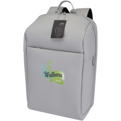 Sac publicitaire à dos pour ordinateur portable SMART 15 pouces en GRS recyclé, 18 L