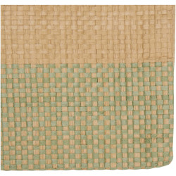 Pochette publicitaire en papier paille Rhythm avec fermeture à glissière, 3 L