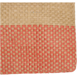 Pochette publicitaire en papier paille Rhythm avec fermeture à glissière, 3 L