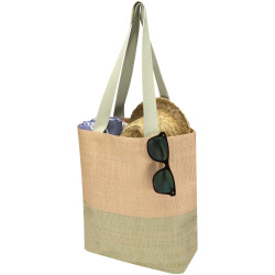 Sac publicitaire fourre-tout en papier paille Rhythm, 10 L