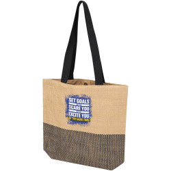 Sac publicitaire fourre-tout en papier paille Rhythm, 10 L