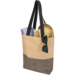 Sac publicitaire fourre-tout en papier paille Rhythm, 10 L