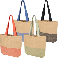 Sac publicitaire fourre-tout en papier paille Rhythm, 10 L