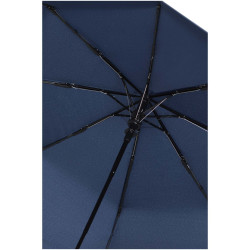 Parapluie publicitaire pliable Agnes 21 pouces à ouverture automatique en RPET