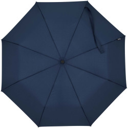 Parapluie publicitaire pliable Agnes 21 pouces à ouverture automatique en RPET