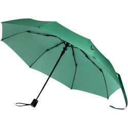 Parapluie publicitaire pliable Agnes 21 pouces à ouverture automatique en RPET