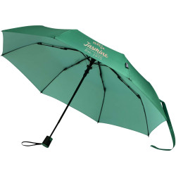 Parapluie publicitaire pliable Agnes 21 pouces à ouverture automatique en RPET