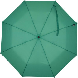 Parapluie publicitaire pliable Agnes 21 pouces à ouverture automatique en RPET