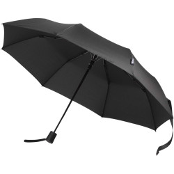 Parapluie publicitaire pliable Agnes 21 pouces à ouverture automatique en RPET
