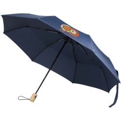Parapluie publicitaire pliable Renee de 58 cm à ouverture et fermeture automatiques